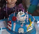 Gâteau d'anniversaire thème Alice au pays des merveilles